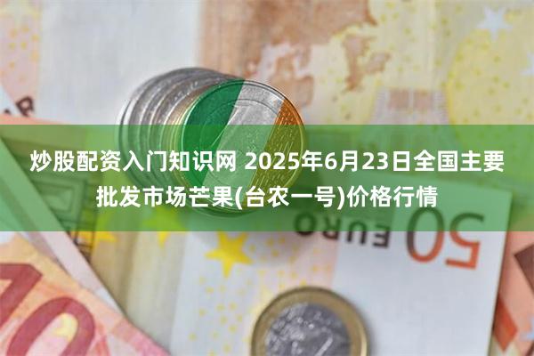 炒股配资入门知识网 2025年6月23日全国主要批发市场芒果(台农一号)价格行情